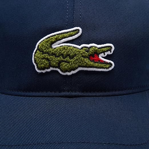 Lacoste Crocodile Badge Twill Cap image 4