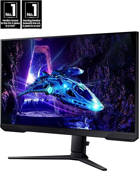 Samsung 27-Inch Odyssey G3 (G30D) Series FHD Gaming Monitor, 1ms, 180Hz, AMD FreeSync, Adjustable Stand, Black Equalizer, Virtual Aim Point, Eye Saver Mode, Flicker-Free, LS27DG302ENXZA image 2