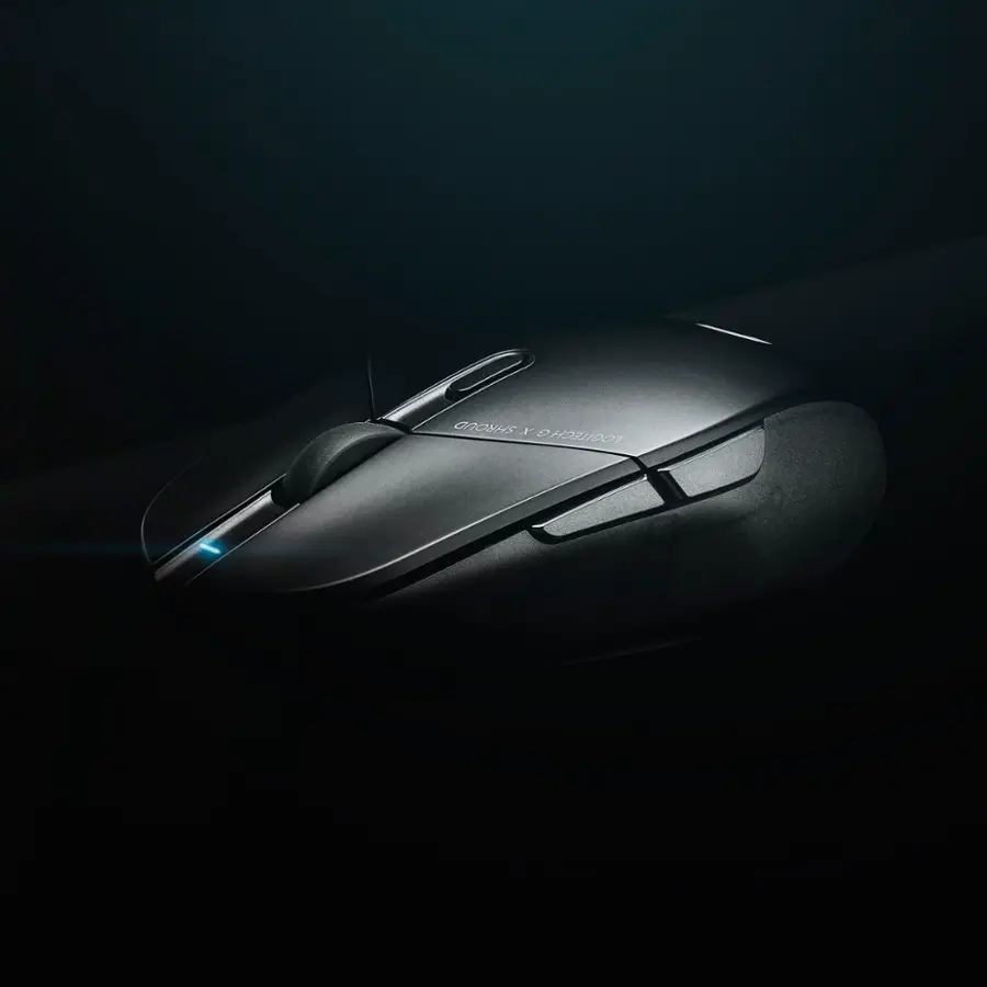 Logitech - G303 Shroud Edition Lightweight Wireless Optical Gaming Mouse with 25K HERO sensor - Wireless - Black image 3
