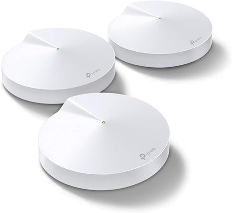 TP-Link Deco Mesh WiFi System(Deco M5) –Up to 5,500 sq. ft. Whole Home Coverage and 100+ Devices,WiFi Router/Extender Replacement, Anitivirus, 3-pack image 1