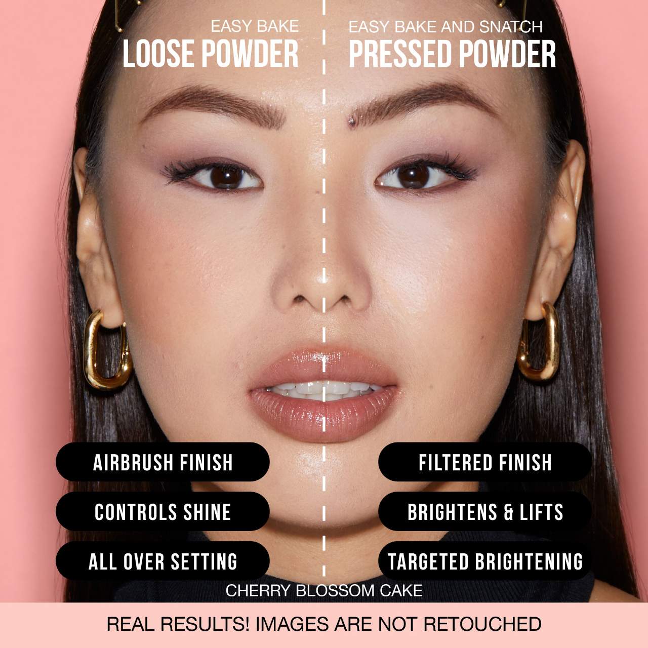 HUDA BEAUTY  Easy Bake and Snatch Pressed Talc-Free Brightening and Setting Powder image 6