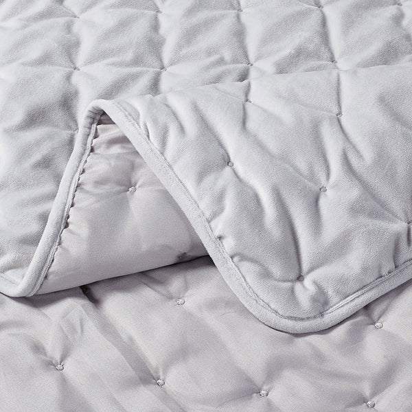 Velvet Coverlet/Quilt Set - Fluffy image 5