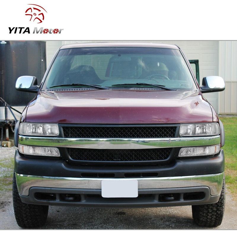 YITAMOTOR® Headlights & LED Tail Lights for 1999-2002 Chevy Silverado 1500/2500/3500, Complete Lamp Kit image 4