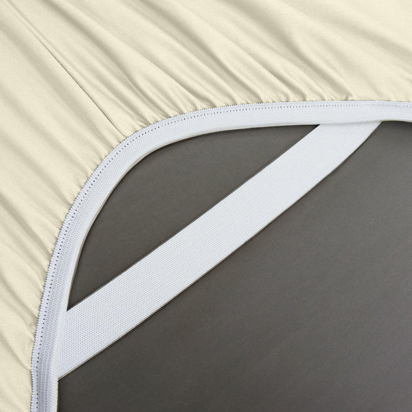 Low Profile (7-10 inches ) 100% Cotton Sateen Sheet Set - USA image 5
