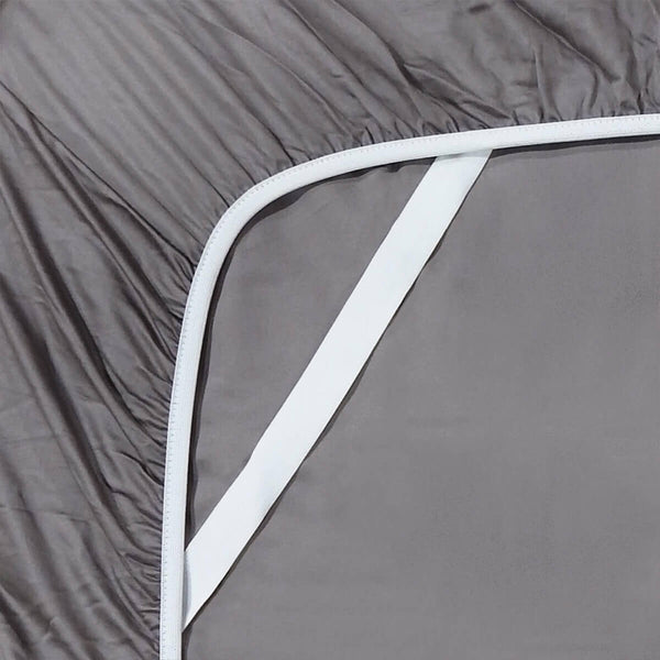 Low Profile (7-10 inches ) 100% Cotton Sateen Sheet Set - USA image 7
