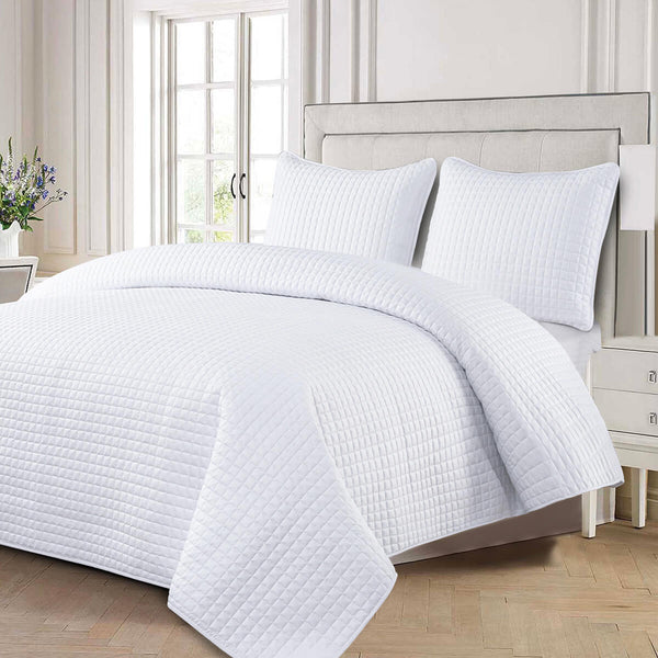 Checkered Quilts & Coverlet Set image 3