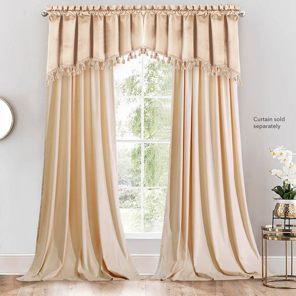 Heavyweight Velvet Swag Valance 70”Wx30”L image 8