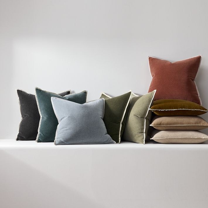 Classic Cotton Velvet Pillow Cover image 3