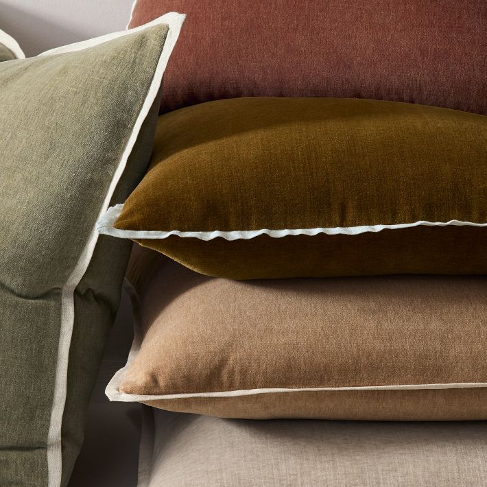 Classic Cotton Velvet Pillow Cover image 4