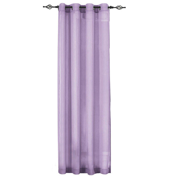 Abri Grommet Crushed Sheer Curtain Panel (Single) image 4