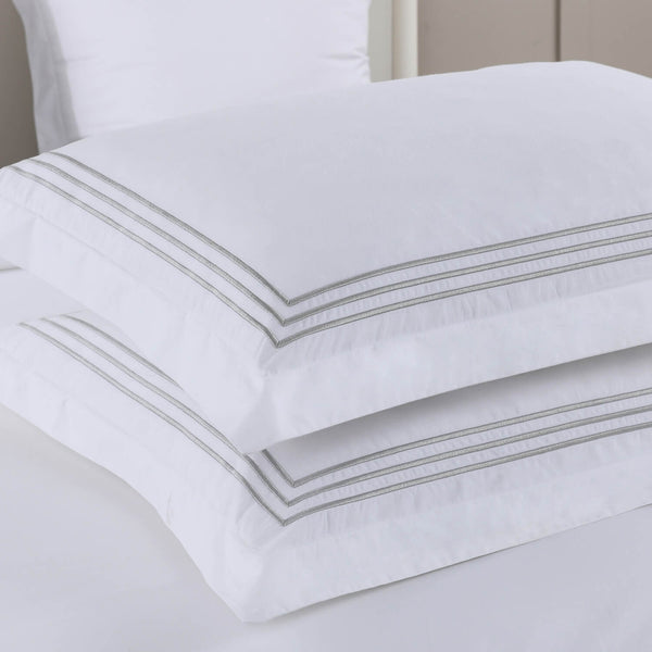 Adeline Percale Embroidered Duvet Cover Set - 100% Cotton image 6