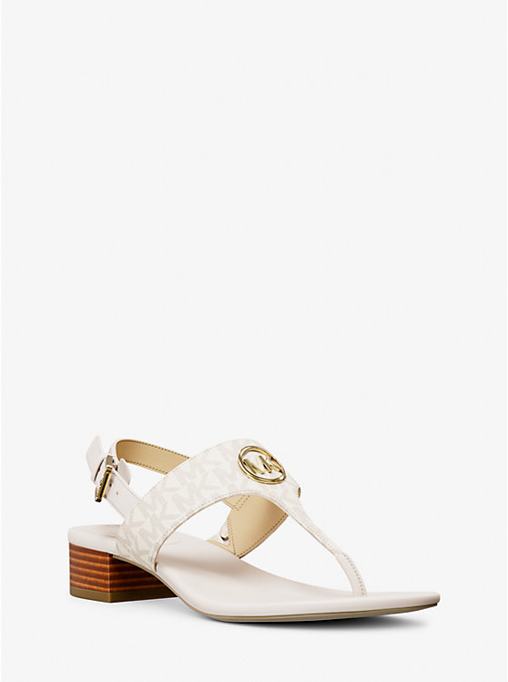 Hannah Signature Logo T-Strap Sandal image 1