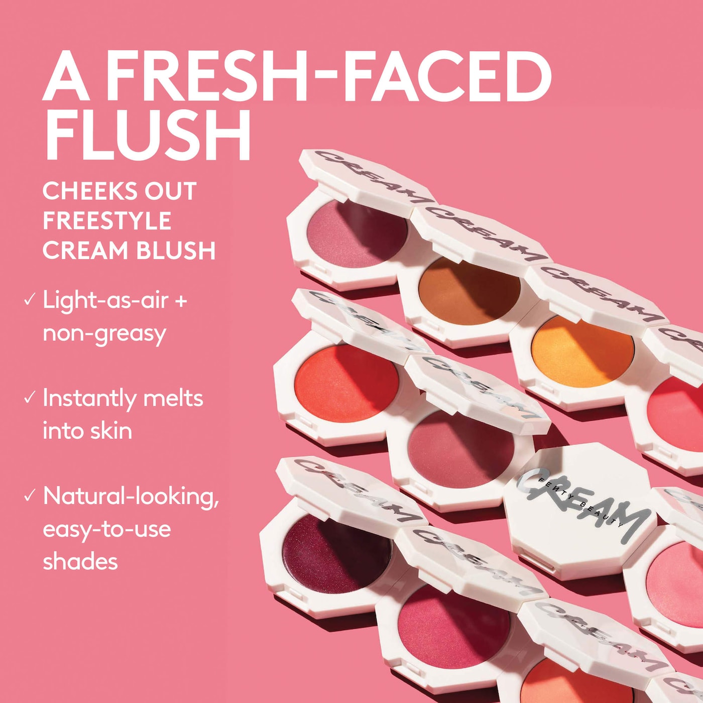 Fenty Beauty by Rihanna  Cheeks Out Freestyle Cream Blush image 3