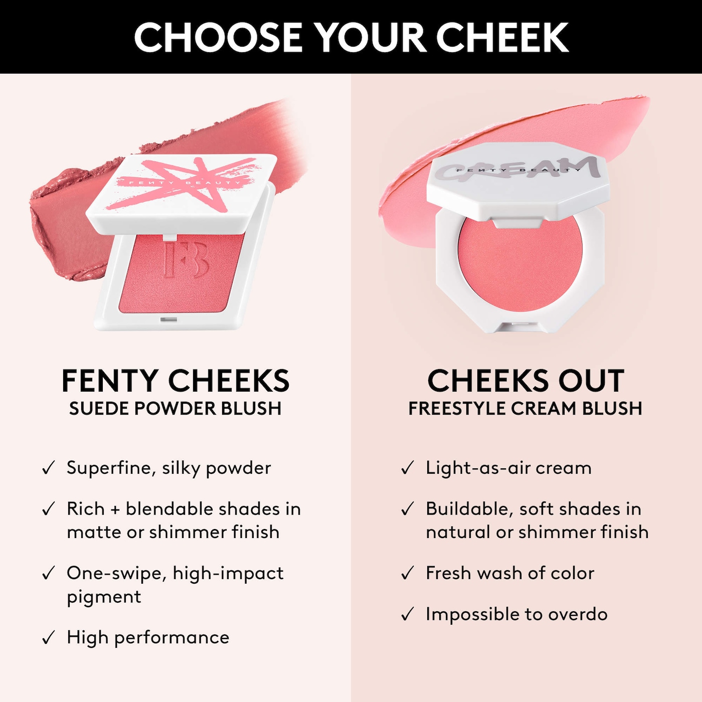 Fenty Beauty by Rihanna  Cheeks Out Freestyle Cream Blush image 5