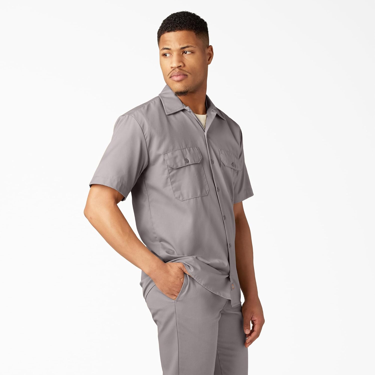 Dickies Men's Short Sleeve Work Shirt image 5