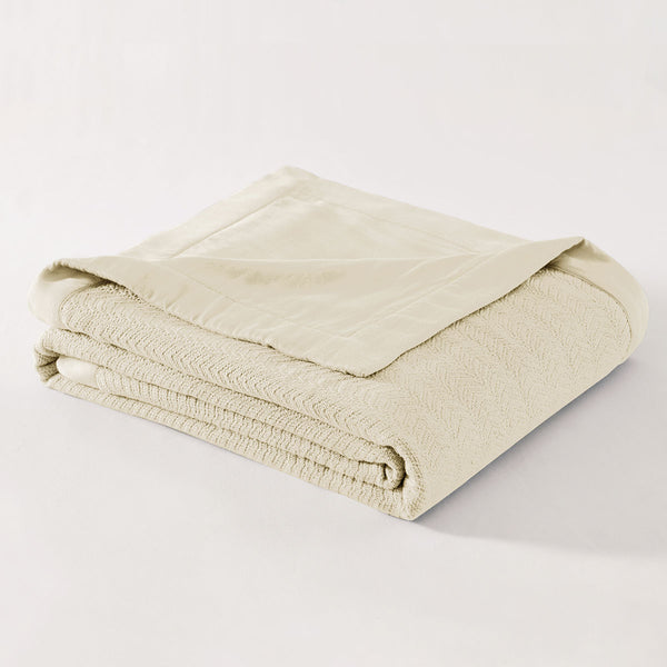 100% Cotton 2-Ply Sheet Blanket/Throw image 2