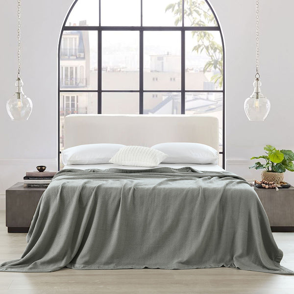 100% Cotton 2-Ply Sheet Blanket/Throw image 4
