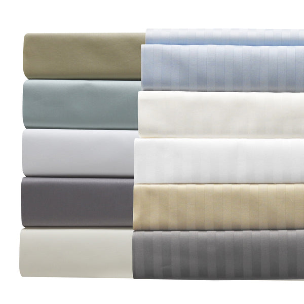 USA 608 Cotton Sheet Set - Extra Deep Pockets (22-inches) & Oversize Flat Sheet image 2
