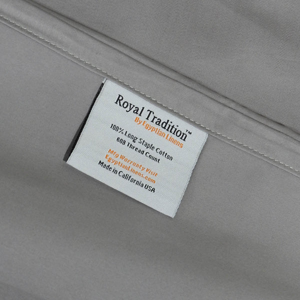 USA 608 Cotton Sheet Set - Extra Deep Pockets (22-inches) & Oversize Flat Sheet image 4