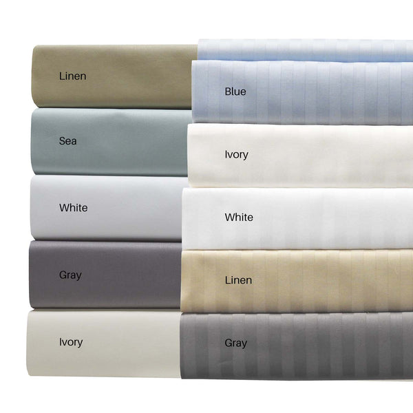 USA 608 Cotton Sheet Set - Extra Deep Pockets (22-inches) & Oversize Flat Sheet image 5
