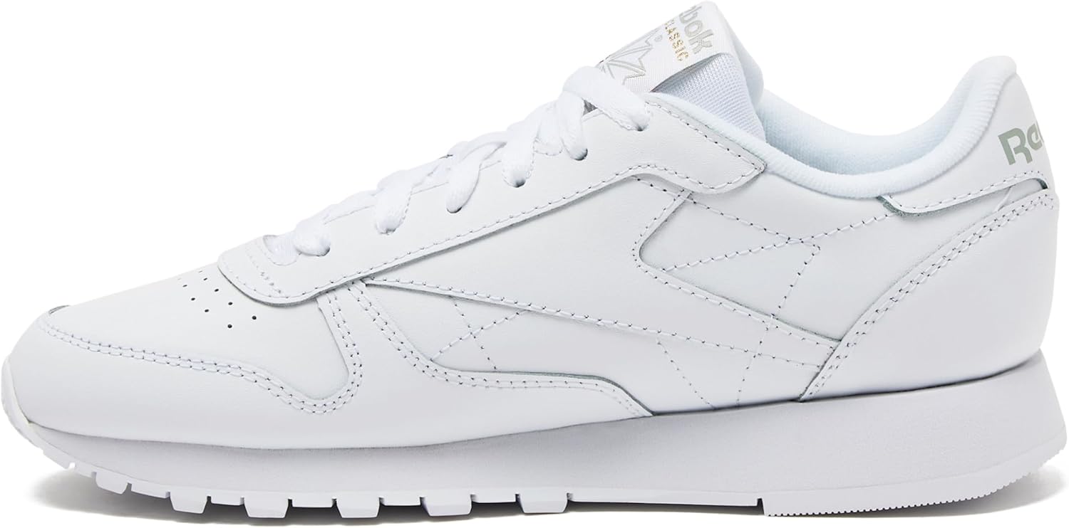 Reebok Men's Classic Leather Sneakers Black Or White Tennis Shoes image 3