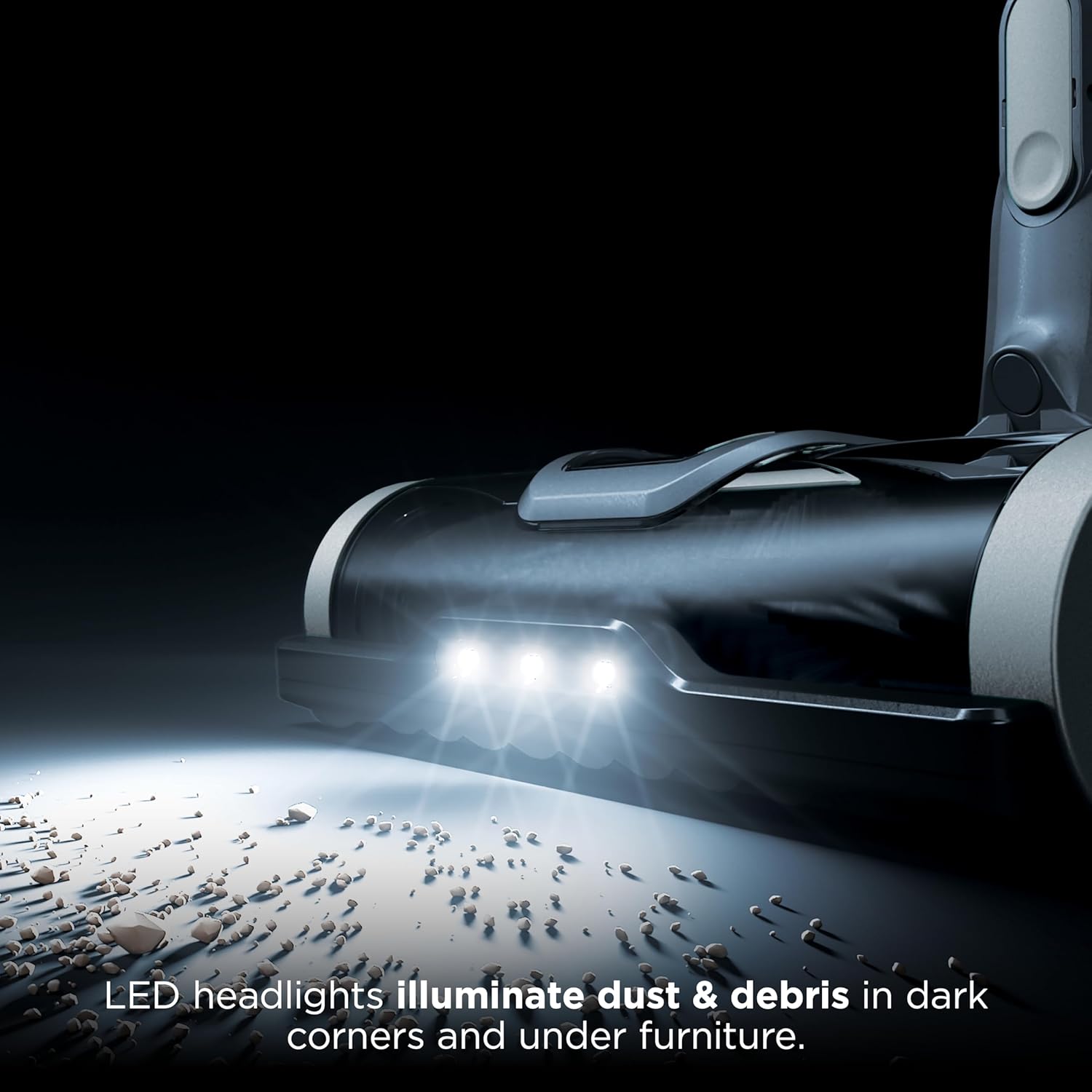 Shark | Pet Cordless Vacuum Cleaner | LED Headlights | Removable Handheld Vacuum for Pet Hair | Crevice Tool & Pet Multi-Tool Included | 40min Runtime | For Carpet & Hard Floors | Grey | IX141 image 7
