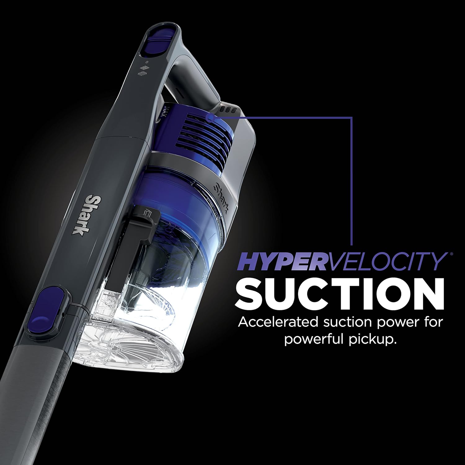 Shark | Pet Cordless Vacuum Cleaner | LED Headlights | Removable Handheld Vacuum for Pet Hair | Crevice Tool & Pet Multi-Tool Included | 40min Runtime | For Carpet & Hard Floors | Grey | IX141 image 9