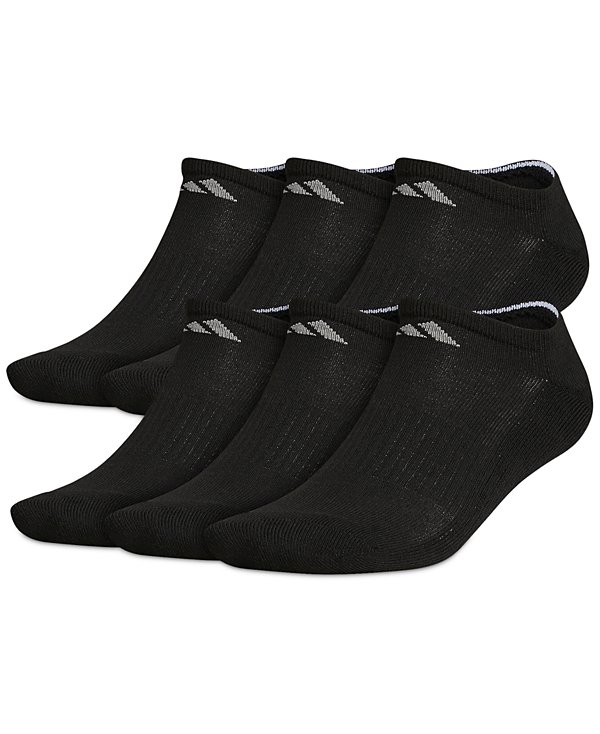 Men's Cushioned Athletic 6-Pack No Show Socks image 1