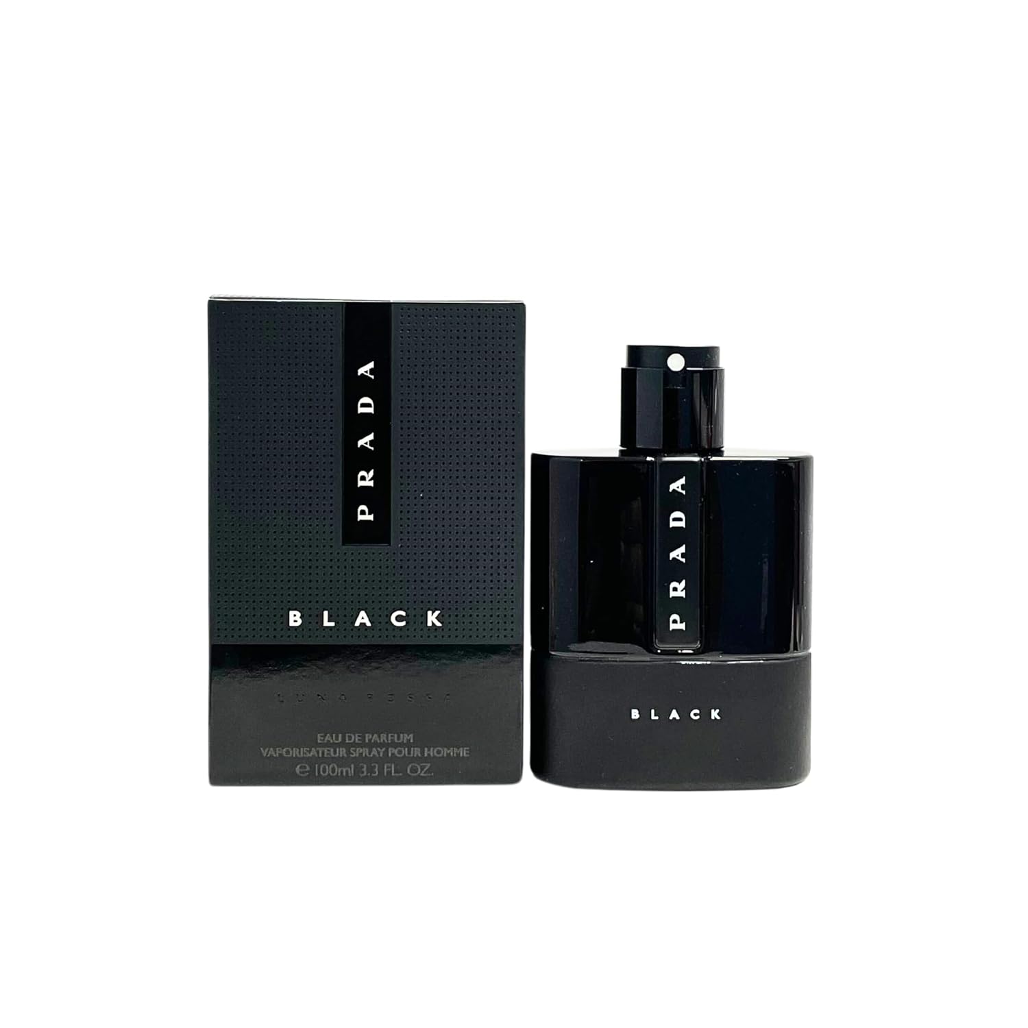 Prada Luna Rossa Black for Men 3.4 oz Eau de Parfum Spray image 1