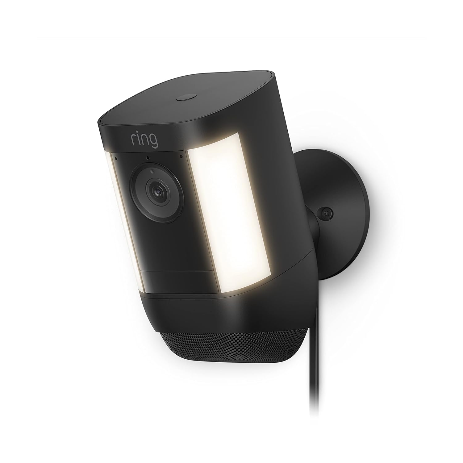 Ring Spotlight Cam Pro, Plug-In | 3D Motion Detection, Two-Way Talk with Audio+, and Dual-Band Wifi (2022 release) - Black image 2