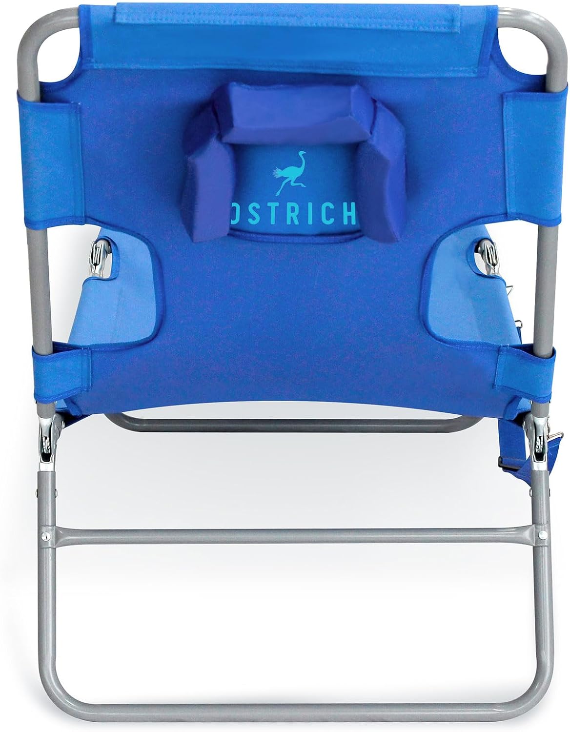 Ostrich Beach Lounge Chair, Folding & Reclining Outdoor Chaise Lounger, Blue - Portable Adjustable Recliner Chair for Lawn, Pool, Patio, Garden, and Yard image 9