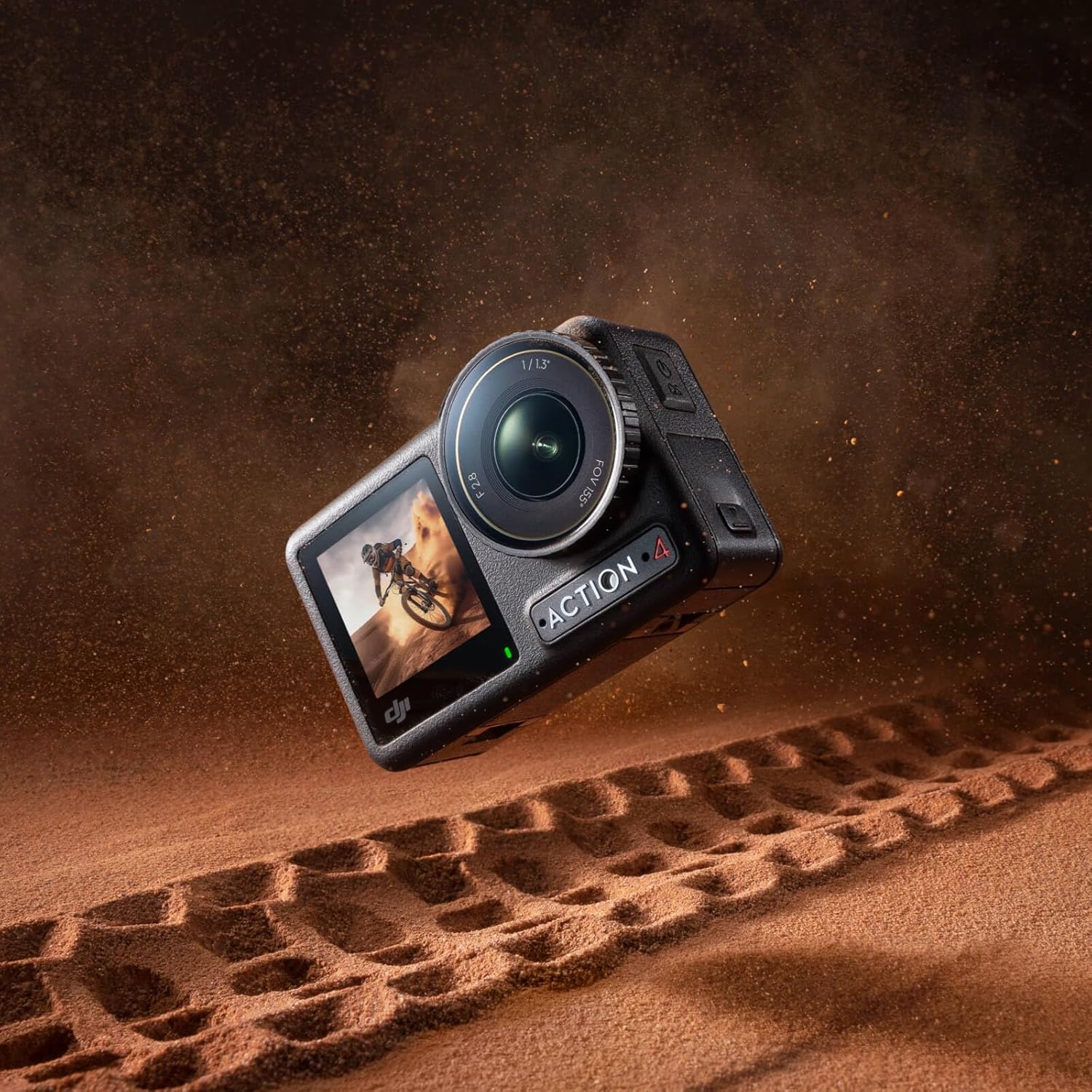 DJI Osmo Action 4 Standard Combo, 4K/120fps Waterproof Action Camera with a 1/1.3-Inch Sensor, Stunning Low-Light Imaging,10-bit & D-Log M Color Performance, Long-Lasting 160 Mins, Outdoor Camera image 8
