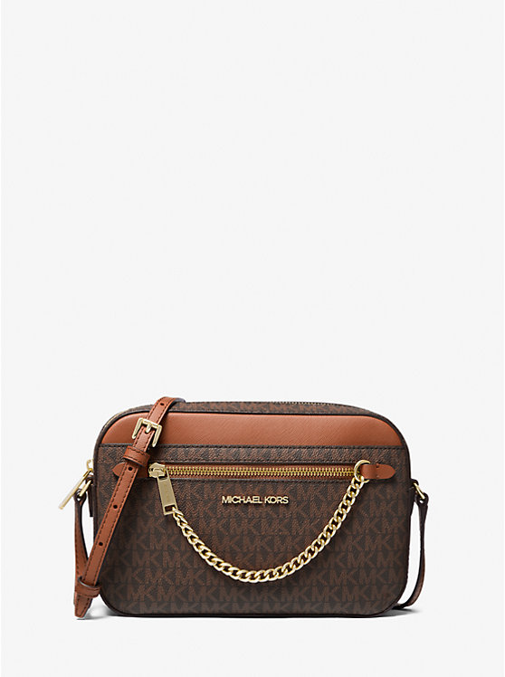 Jet Set Large Logo Crossbody Bag image 1