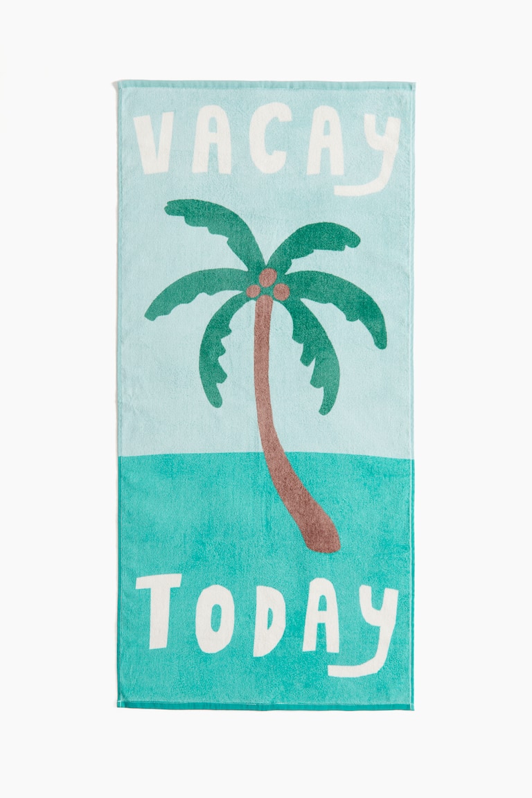 Patterned Bath Towel image 3