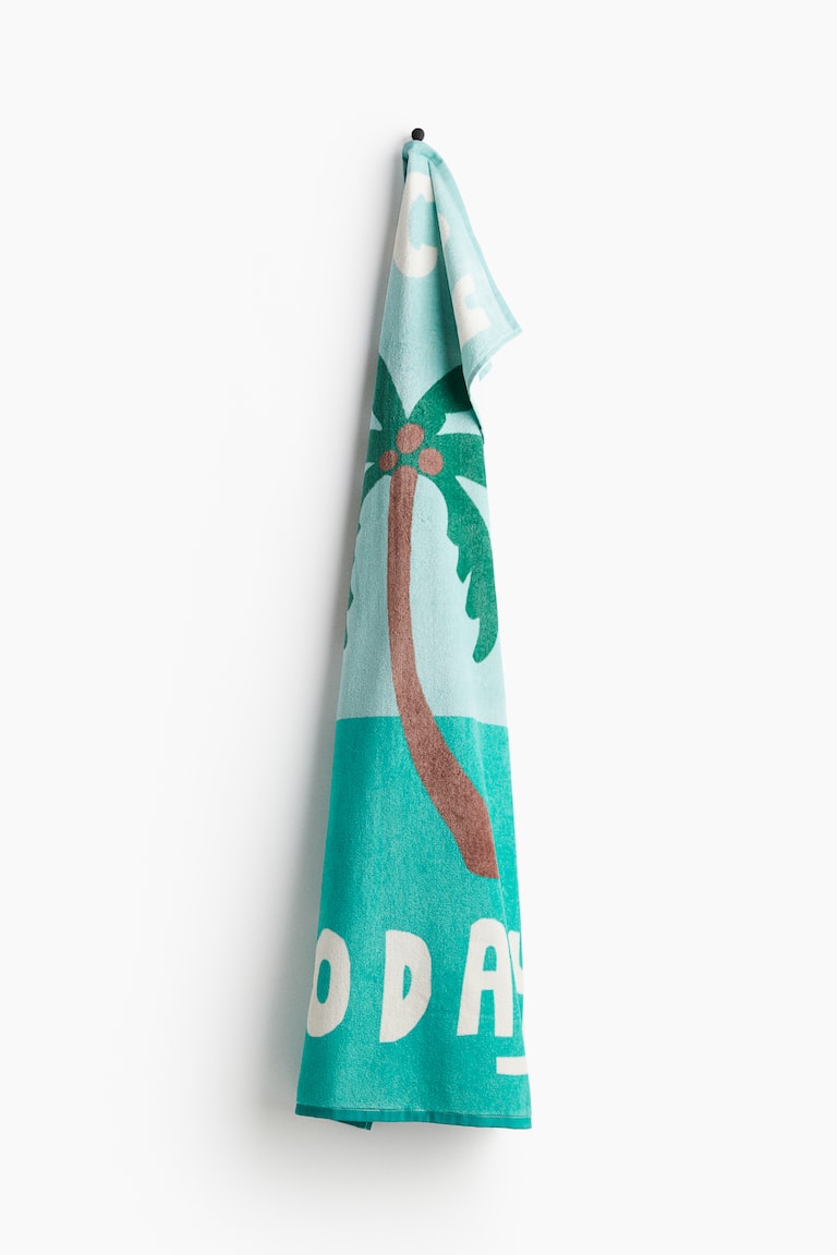 Patterned Bath Towel image 4