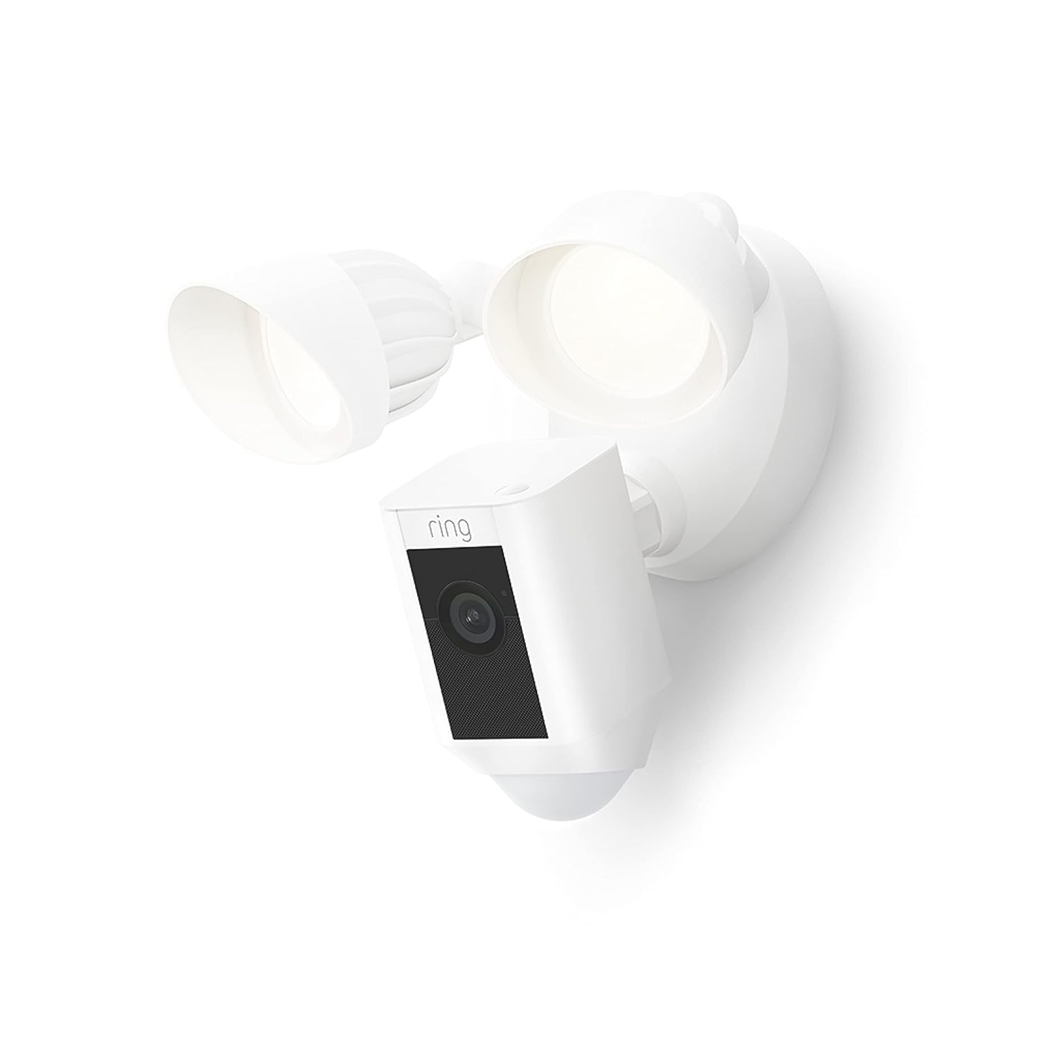 Ring Floodlight Cam Wired Plus with motion-activated 1080p HD video, White (2021 release) image 2