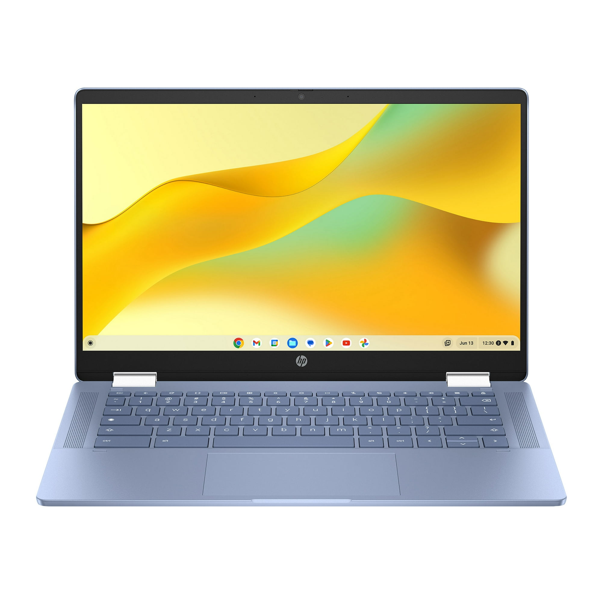 HP 14 inch x360 FHD Touch Chromebook Laptop Intel Processor N100 4GB RAM 64GB eMMC Sky Blue image 2