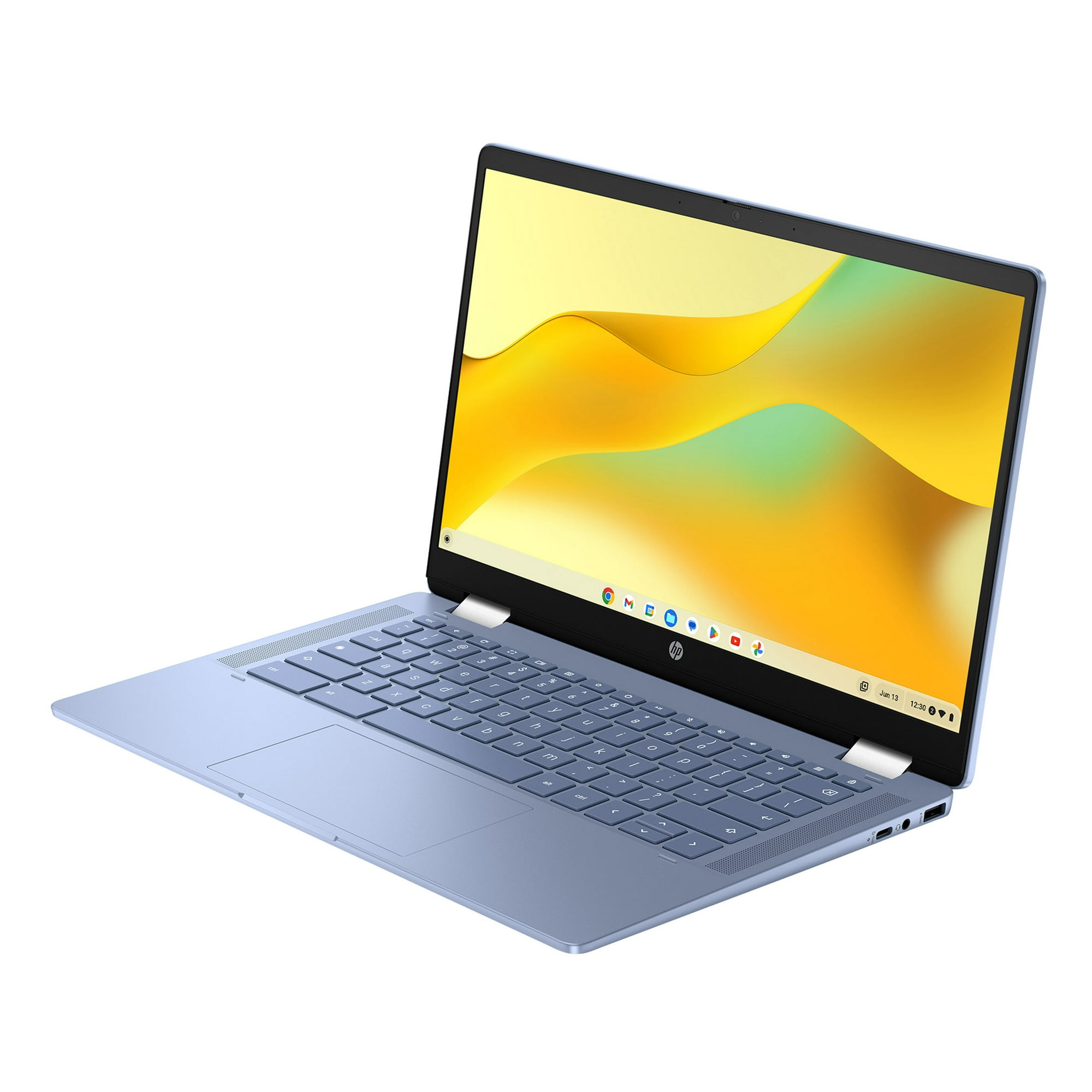 HP 14 inch x360 FHD Touch Chromebook Laptop Intel Processor N100 4GB RAM 64GB eMMC Sky Blue image 4
