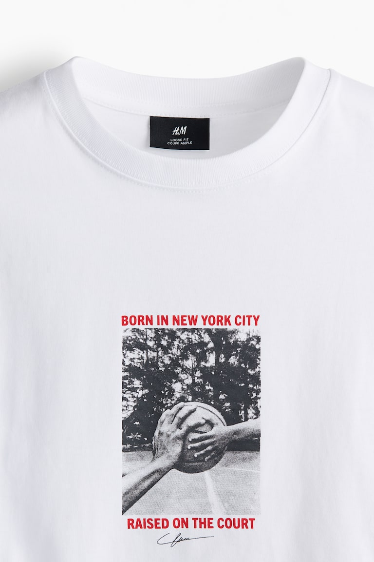 Loose Fit Printed T-shirt image 5