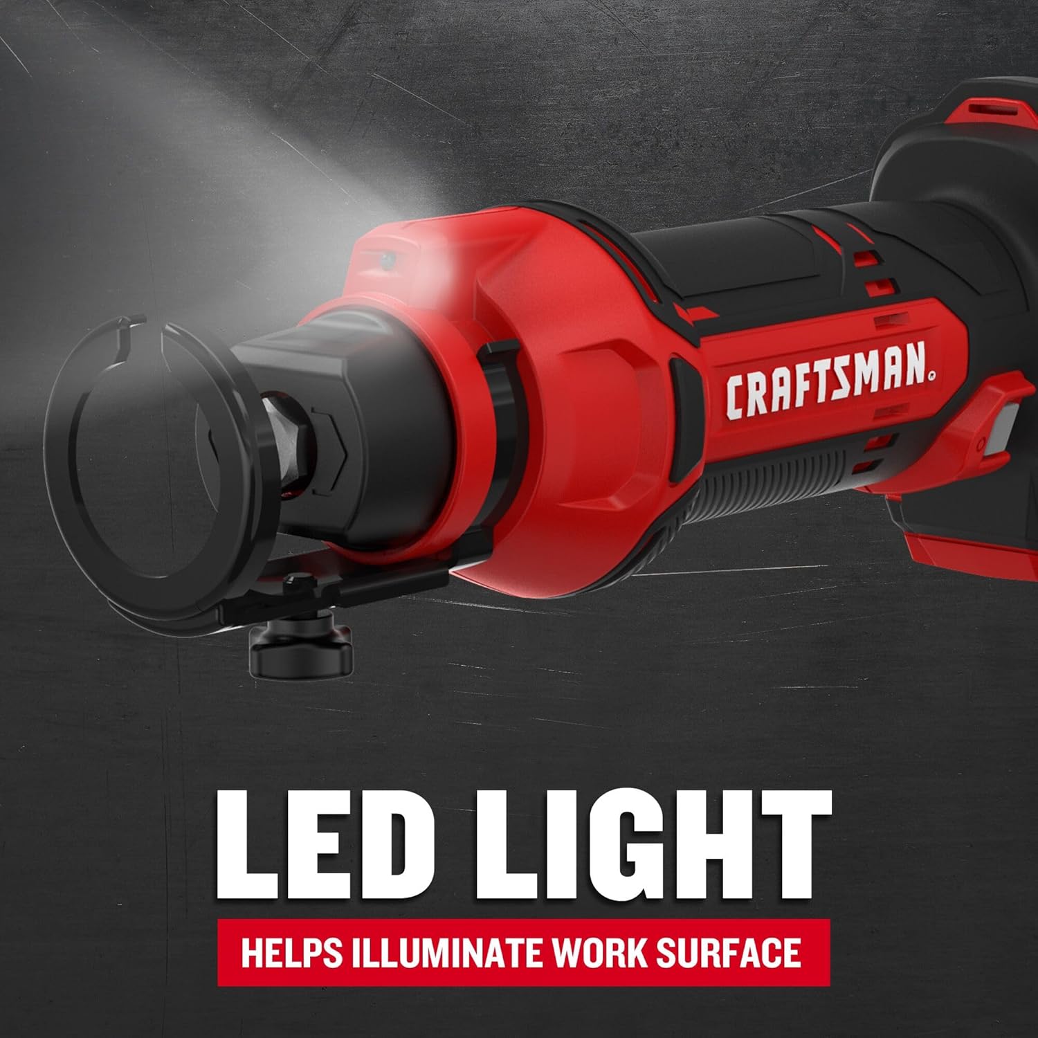 CRAFTSMAN 20V MAX Cut Out Tool, Cordless Drywall Cutting, Bare Tool Only (CMCE200B) image 5