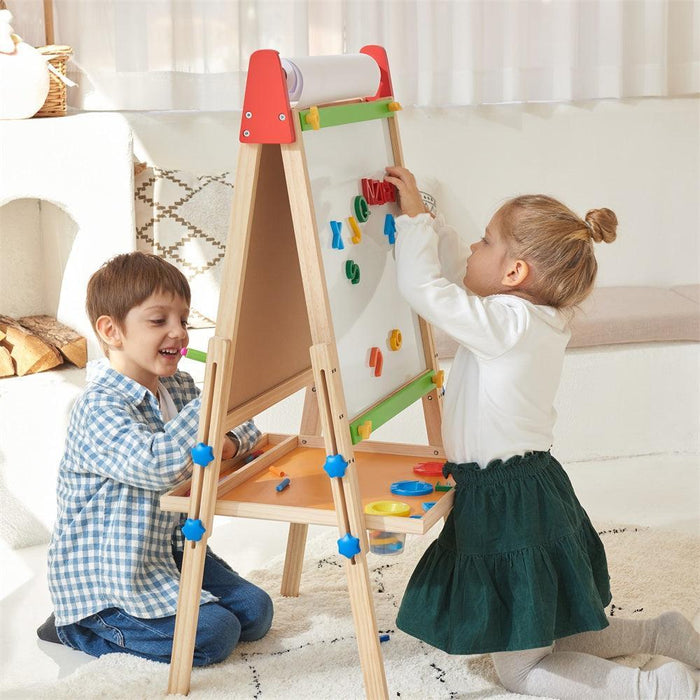 Tiny Land® 3-in-1 Art Easel & Paper Roll Set image 2