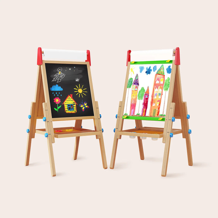 Tiny Land® 3-in-1 Art Easel & Paper Roll Set image 3