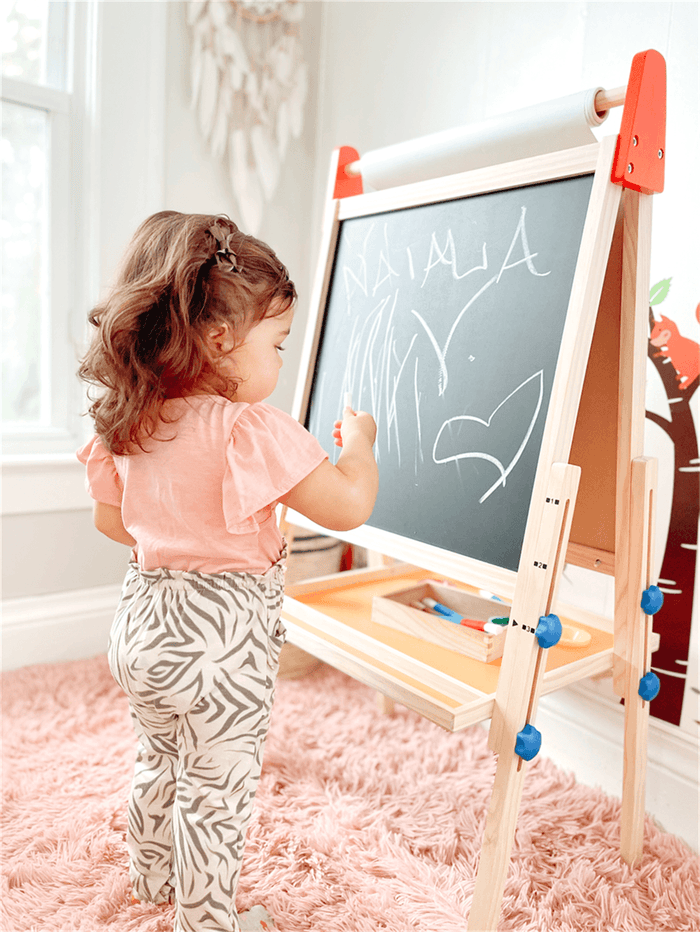 Tiny Land® 3-in-1 Art Easel & Paper Roll Set image 9