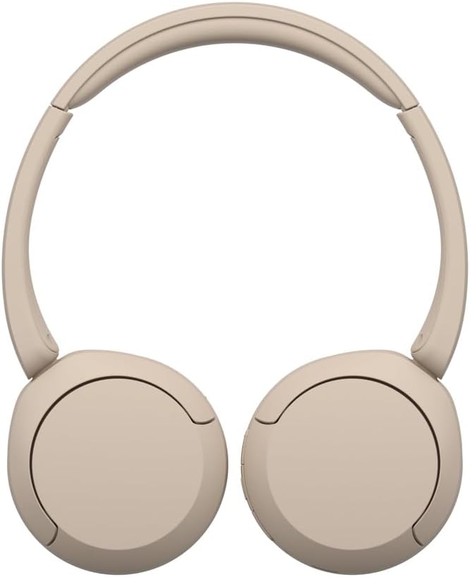 Sony WH-CH520 Wireless Headphones Bluetooth On-Ear Headset with Microphone, Cappuccino image 7