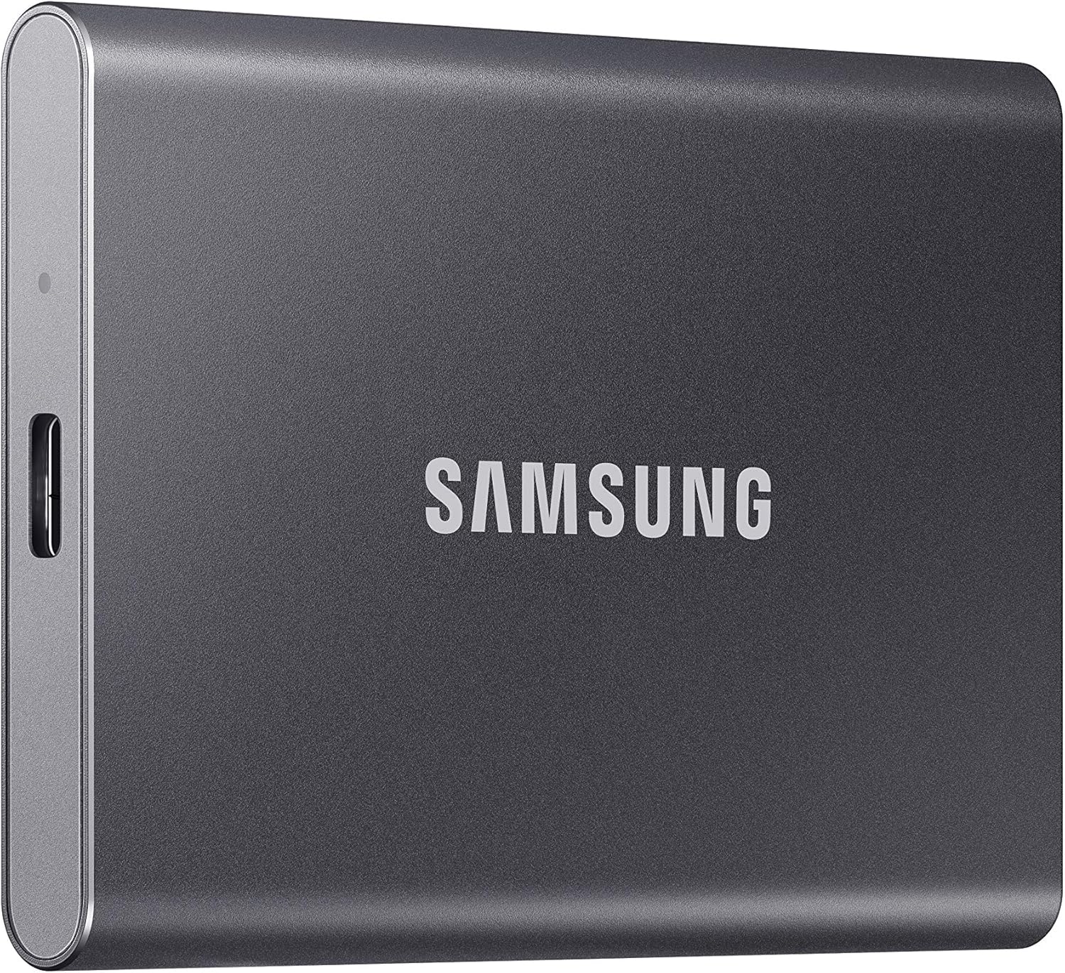 SAMSUNG T7 Portable SSD, 4TB External Solid State Drive, Speeds Up to 1,050MB/s, USB 3.2 Gen 2, Reliable Storage for Gaming, Students, Professionals, MU-PC4T0T/AM, Gray image 1