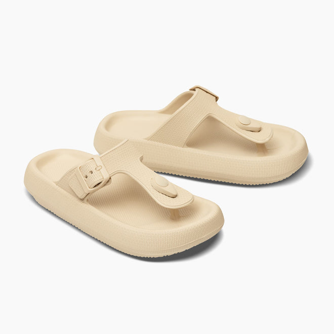 Adjustable Flip Flops - Cloud Slides image 3