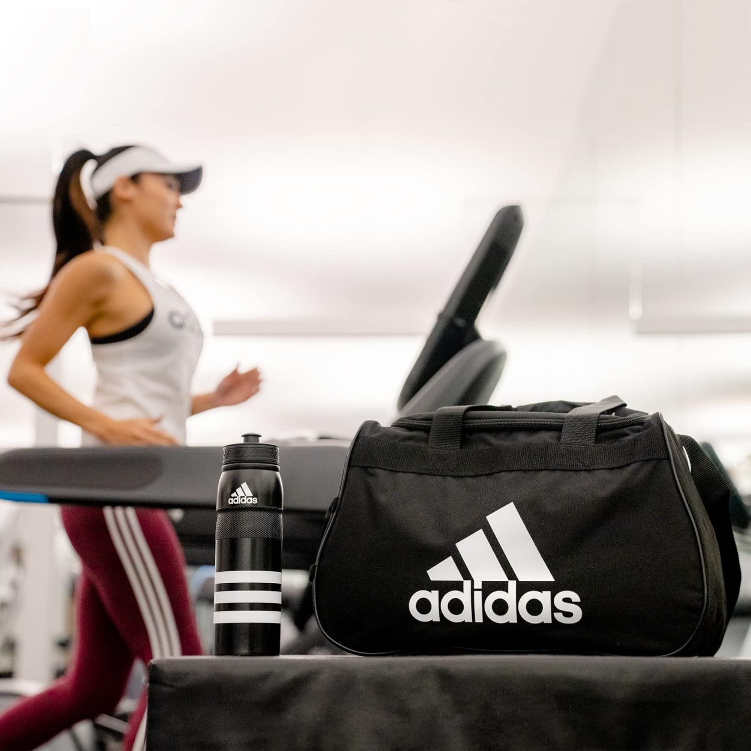 adidas Unisex Diablo Small Duffel, Sports Duffle Gym Bags for Men or Women, One Size image 6