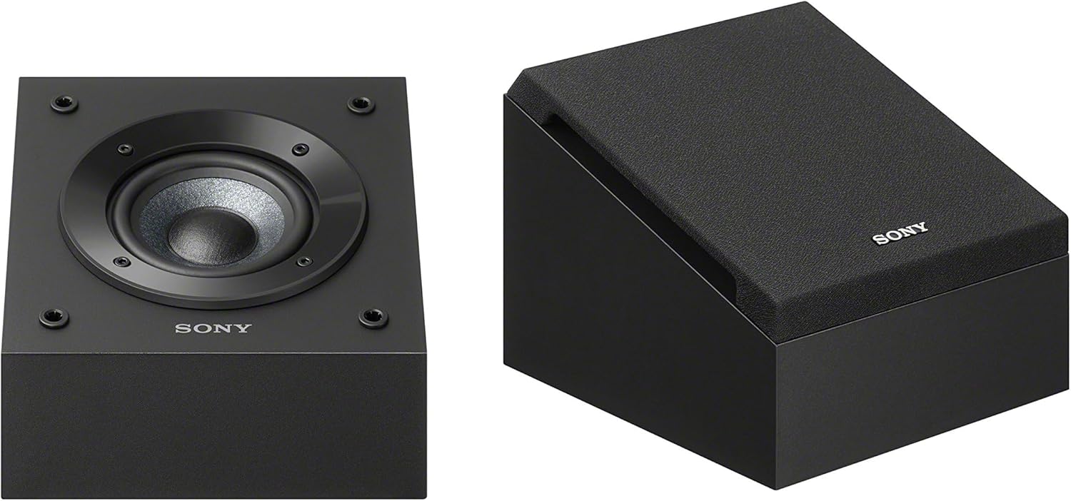 Sony SSCSE Dolby Atmos Enabled Speakers, Black (Pair), 4 Inch (Pack of 2) image 1