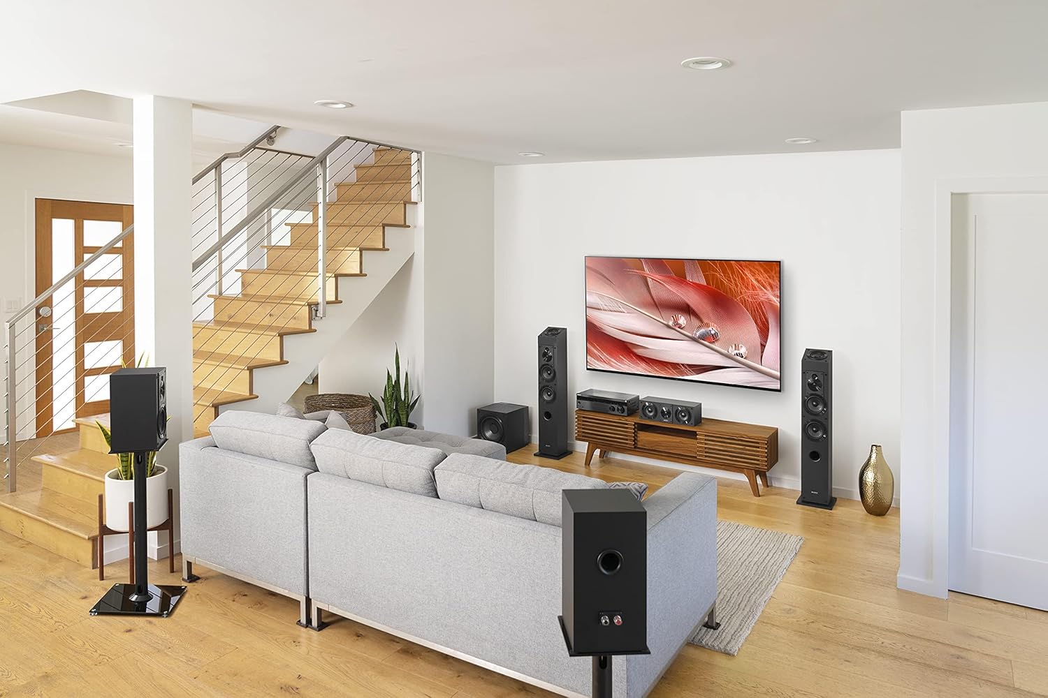 Sony SSCSE Dolby Atmos Enabled Speakers, Black (Pair), 4 Inch (Pack of 2) image 10