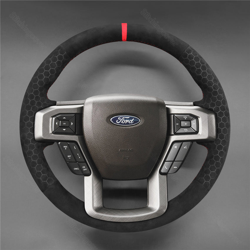 Steering Wheel Cover for Ford F150 F-150 F-250 F-350 F-450 Expedition 2015-2023 image 7